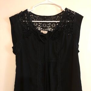 Anthropologie Meadow Hue lace top